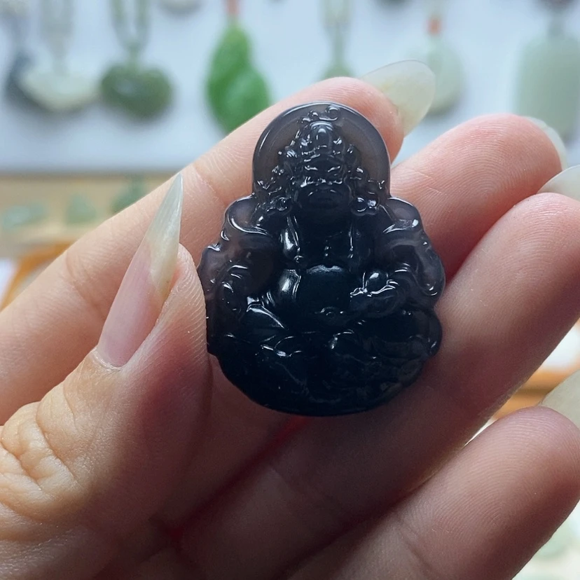 【闪购商品】和田玉未镶嵌颈饰泡***呦