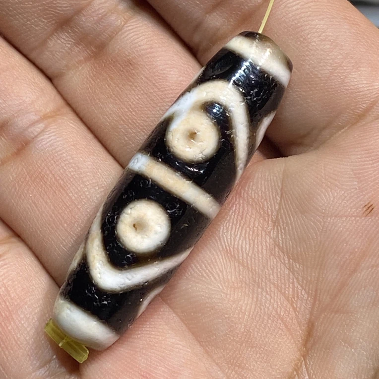 行运手工仿纯水纹八眼天珠