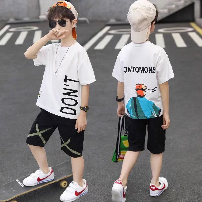 0015新款2025男童时尚运动套装