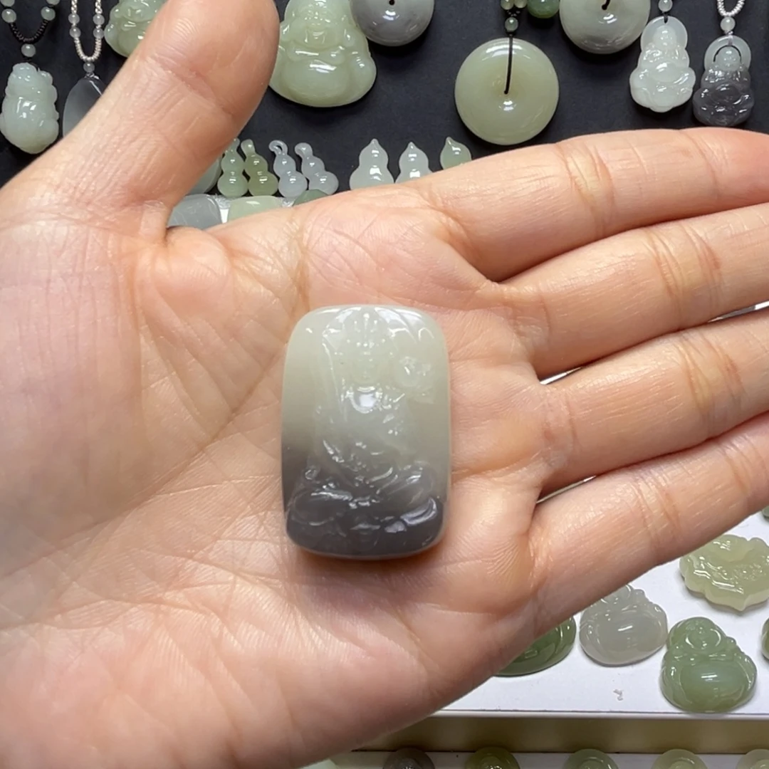 财***旺和田玉未镶嵌颈饰