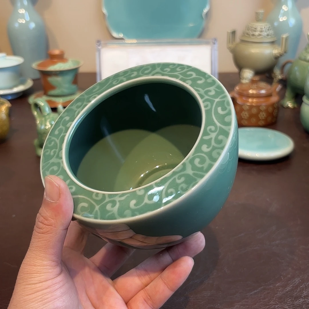 瓷片龙泉青瓷福利青瓷
