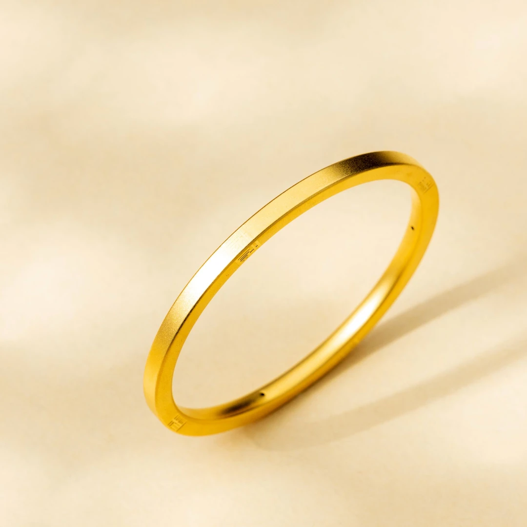 【福字手镯】足金手镯-LQ102-ZJ|BZJ3