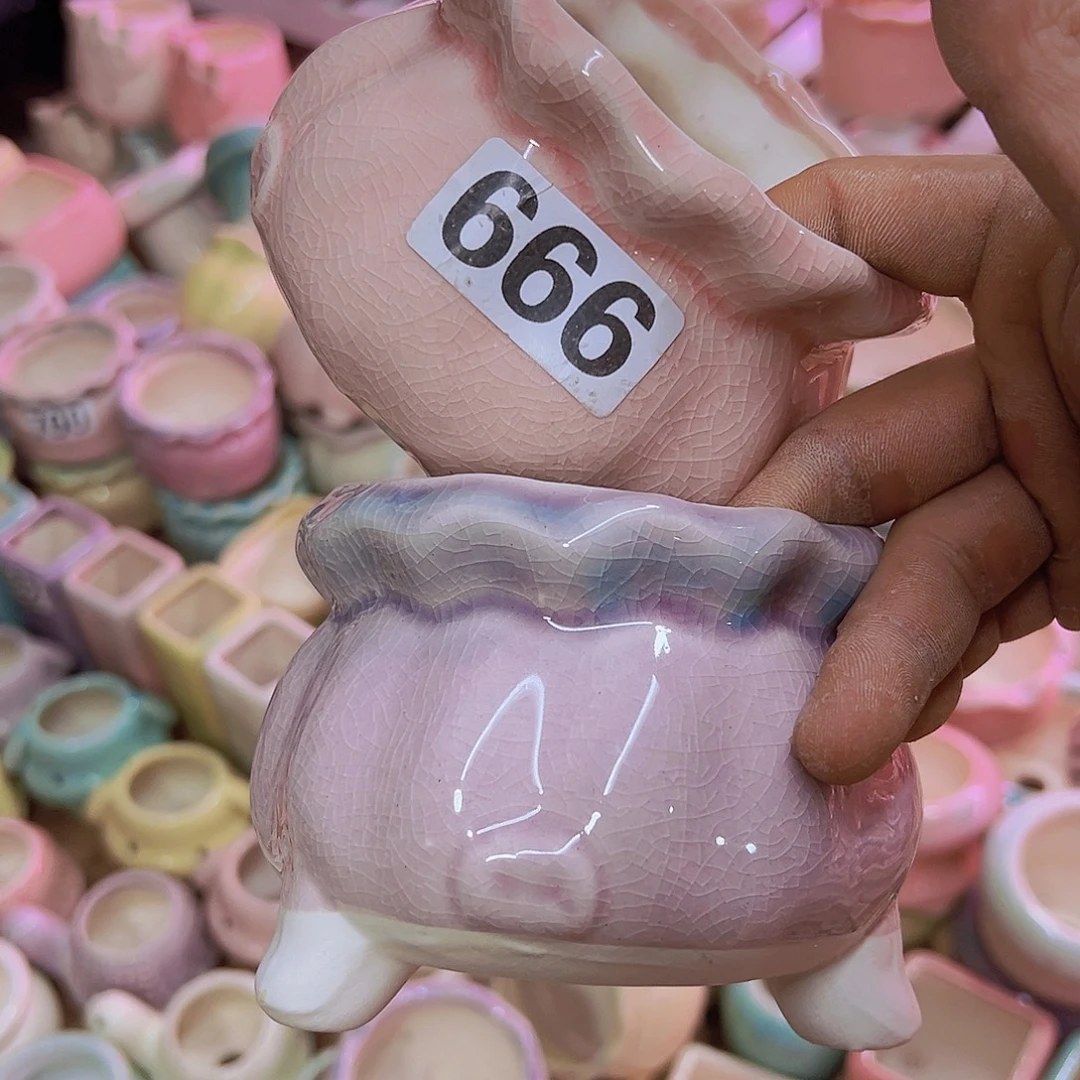 陶瓷花盆当场凑满12包邮