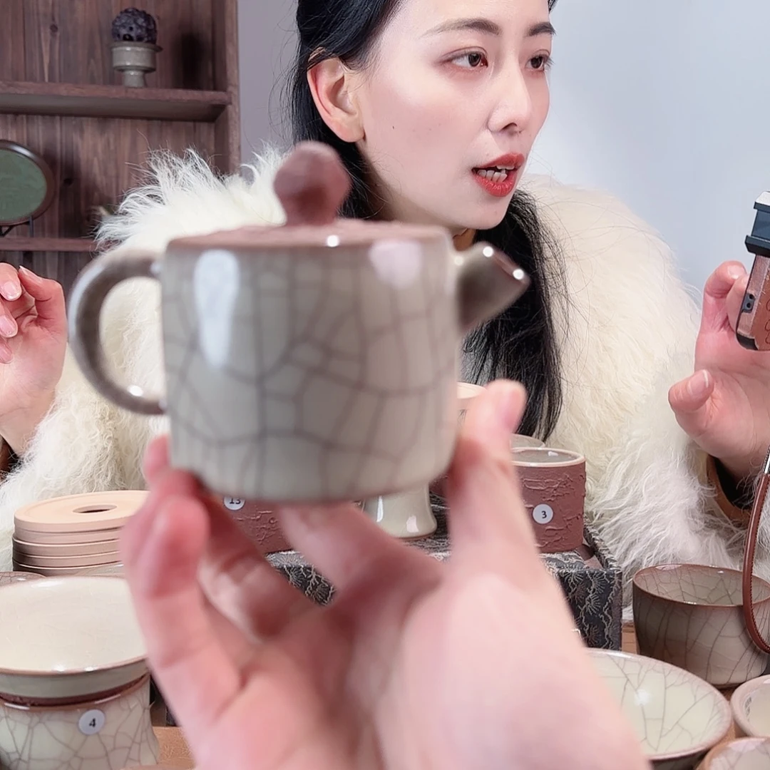 票***票摆件瓷手公壶恒星