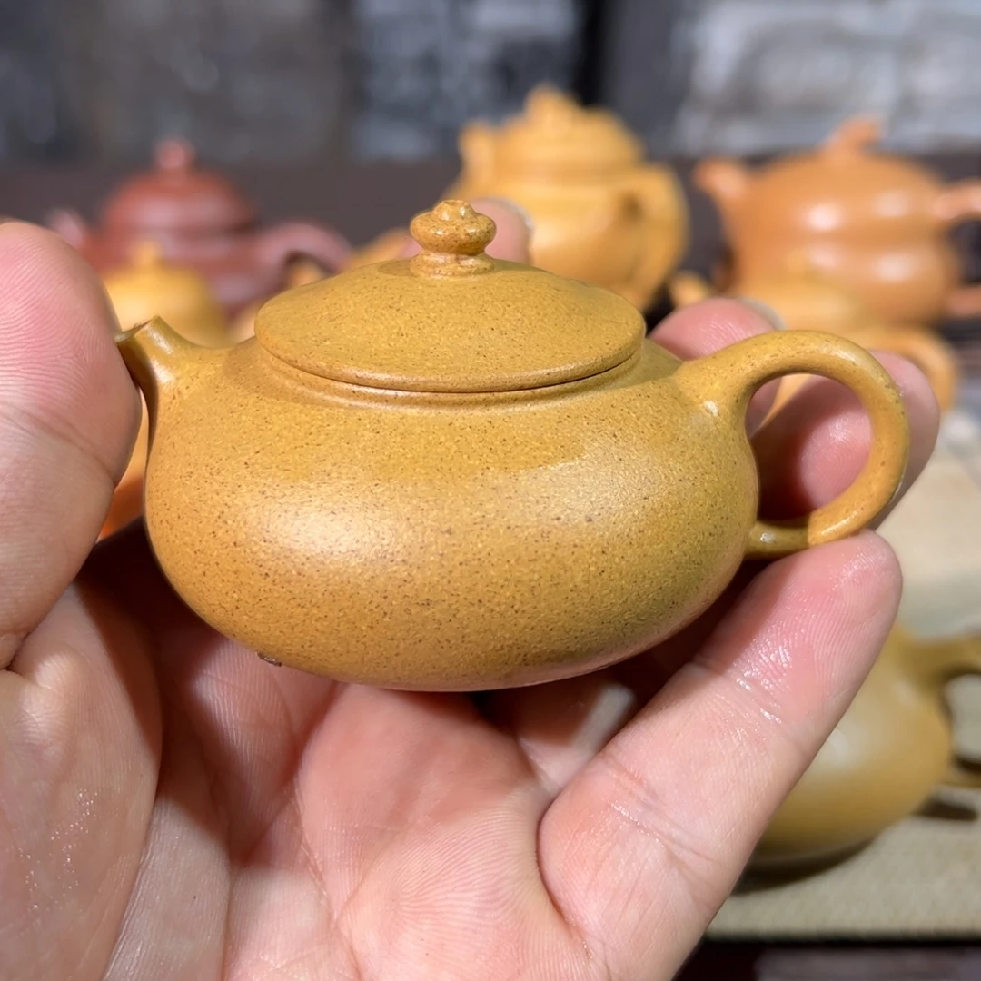 周***鹏紫砂茶壶全手工制作