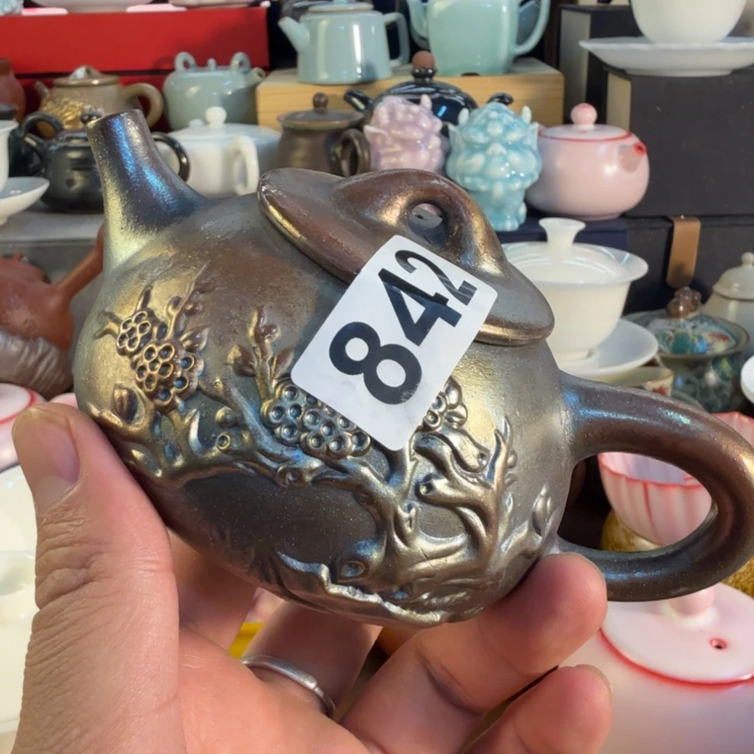 健***子紫砂瑕疵茶具介意勿拍