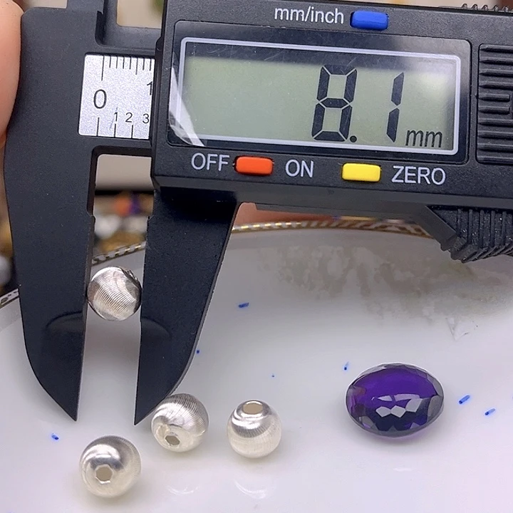 颈饰银S925镶嵌紫晶紫晶925镶嵌46