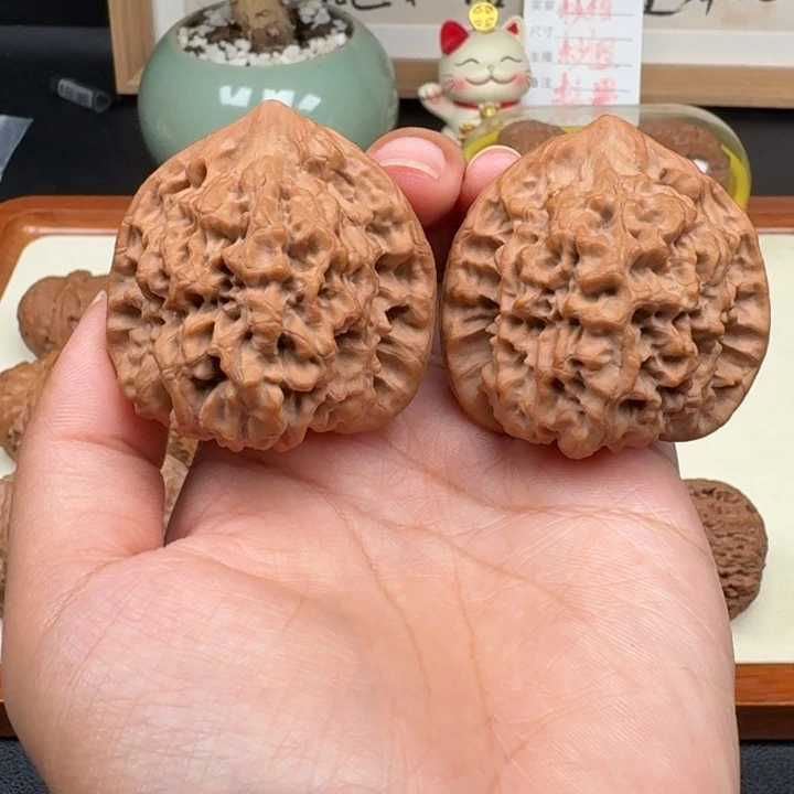 文玩核桃把件全品官帽47