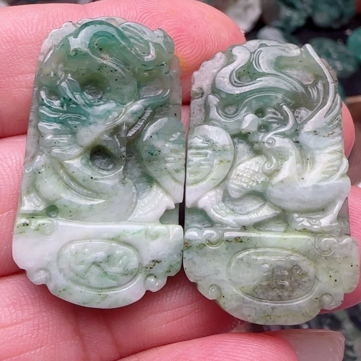 未镶嵌独山玉吊坠(不含链)