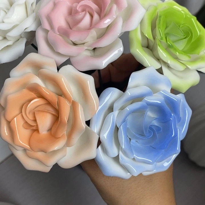 陶瓷陶瓷材料加工4朵