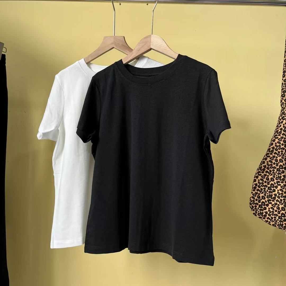 素写//极简 舒适 百搭//棉 麻 短袖T恤