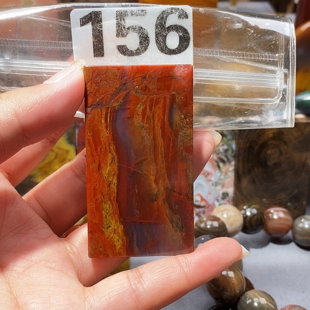 未镶嵌天然北票硅化玉吊坠硅化玉