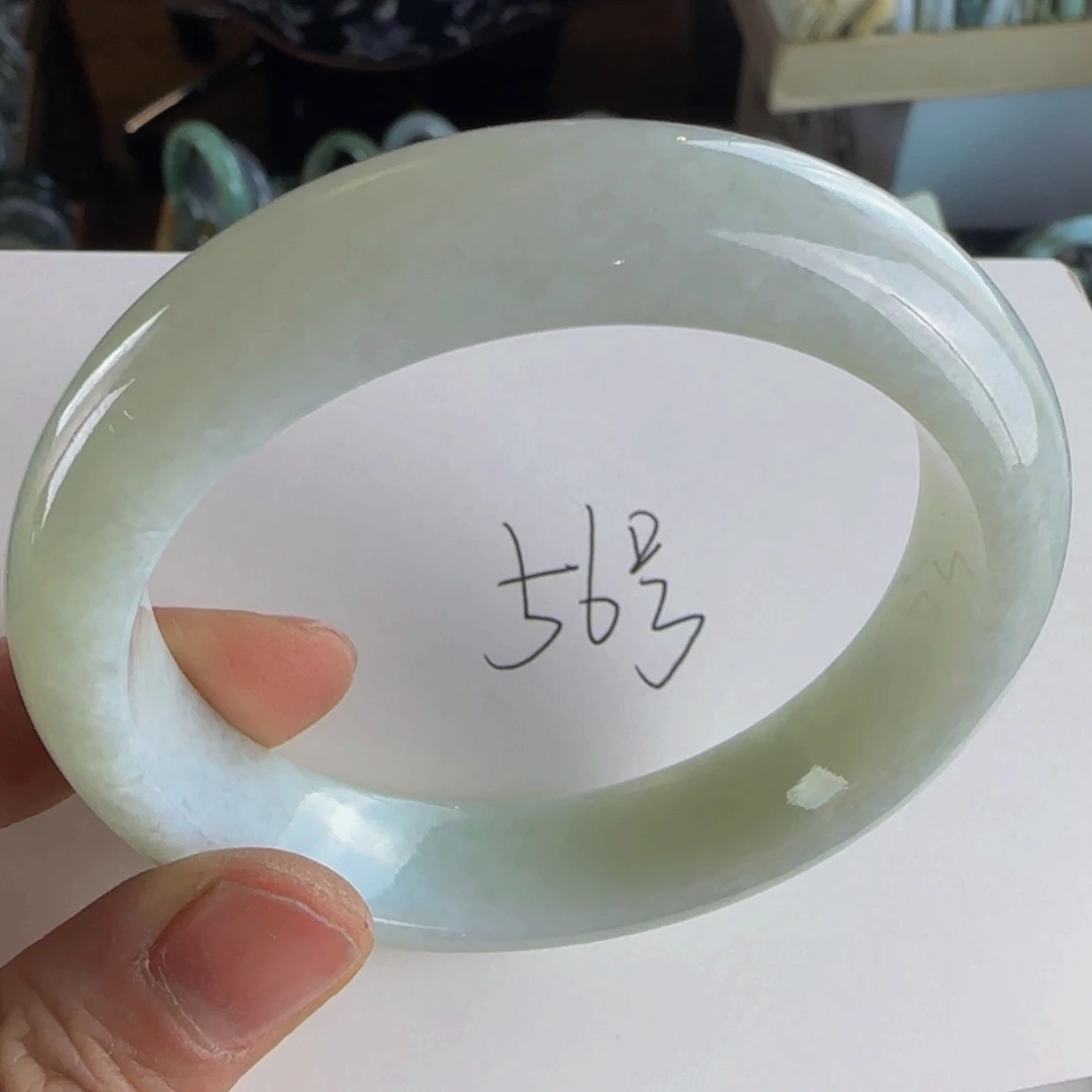 翡翠手镯未镶嵌老坑58