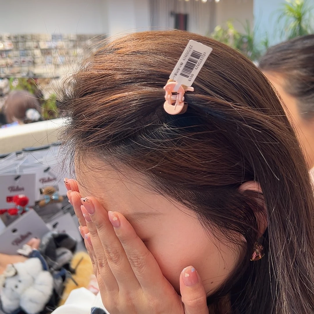 布艺铁合金小抓夹