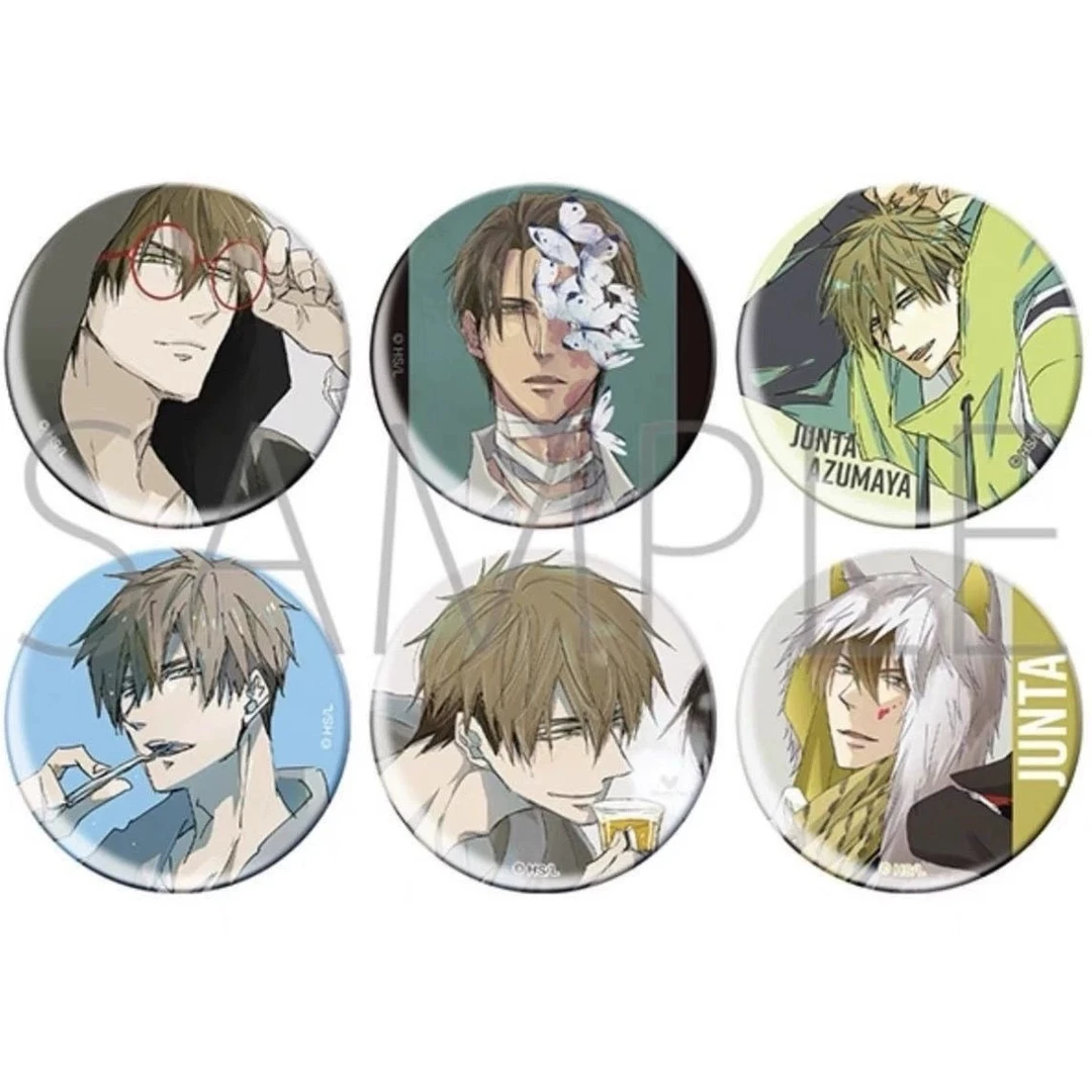 【拆盒】我让最想拥抱的男人威胁了个人池吧唧  徽章盲盒 直播代拆