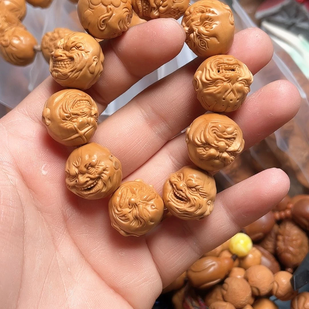 橄榄核手串双面恶僧
