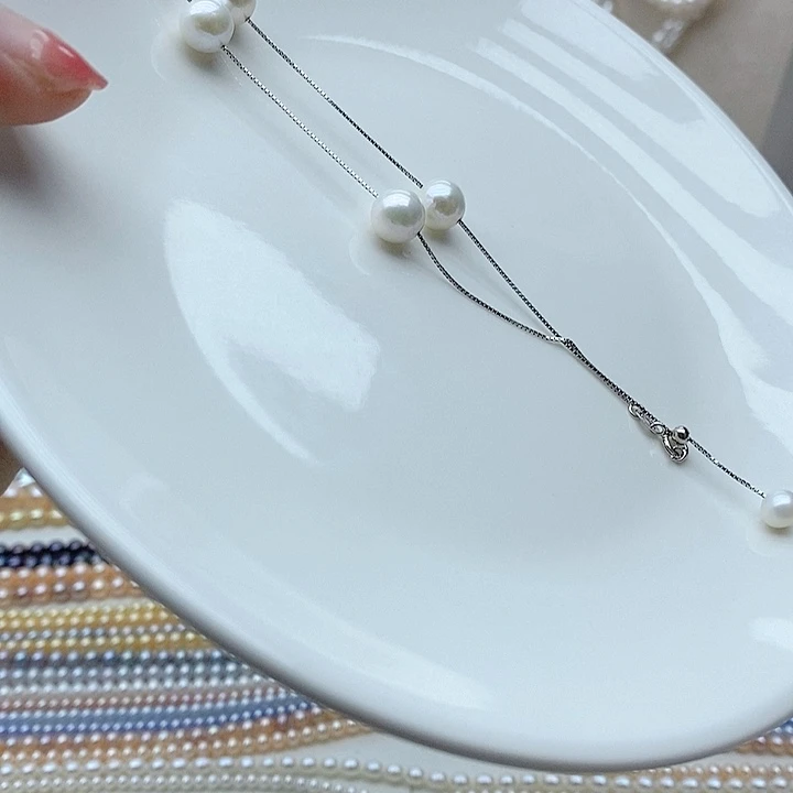 淡水珍珠未镶嵌颈饰