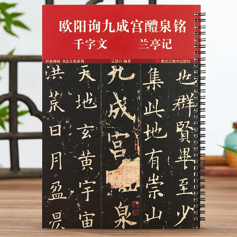 欧阳询九成宫醴泉铭千字文兰亭记 成人初学者欧体楷书入门教程教