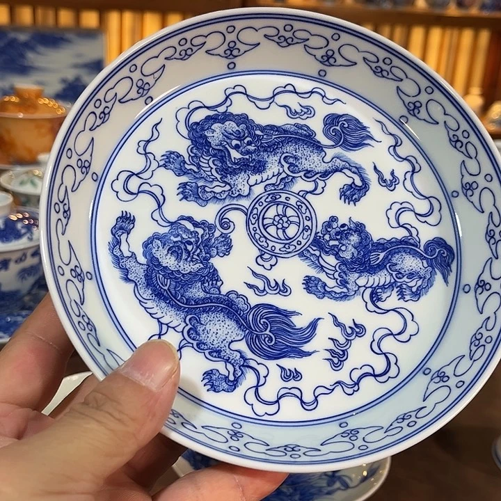 若***水錡镇堂手工手绘壶承