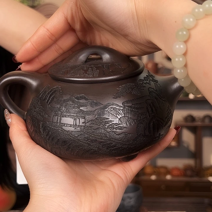 紫砂茶壶宜兴紫砂工艺