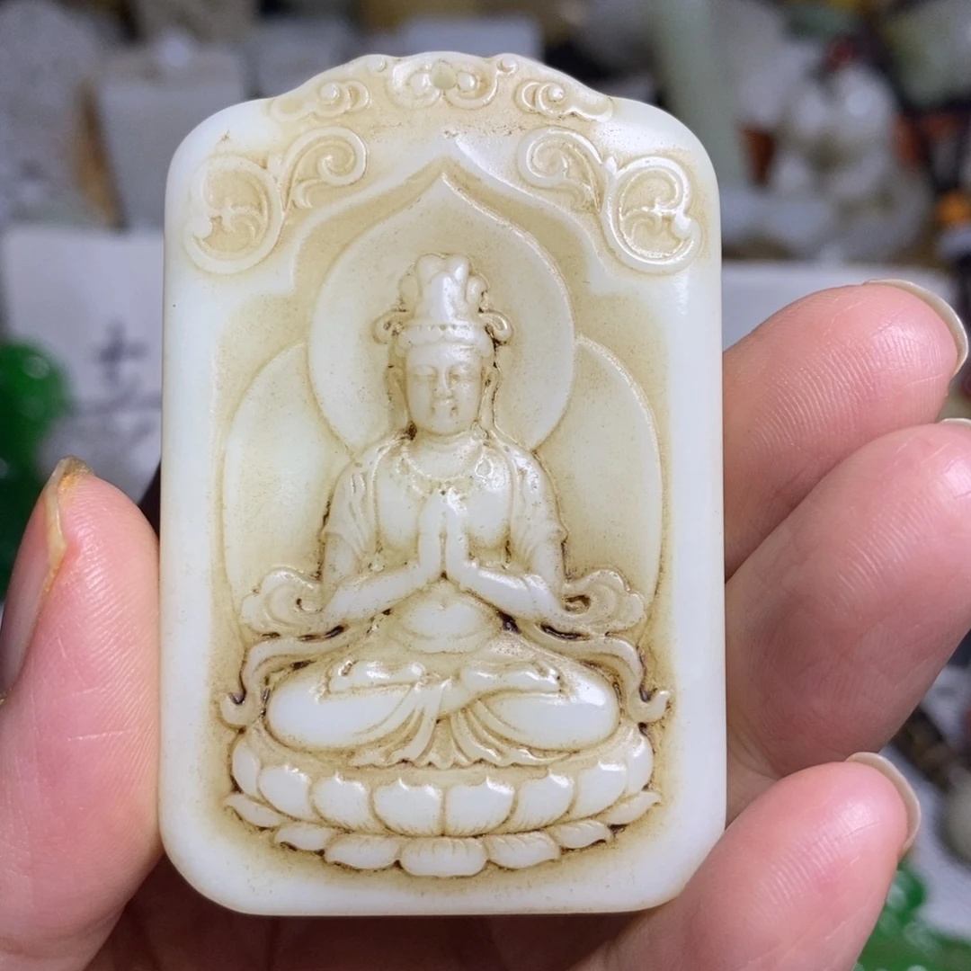 和田玉（糖玉）未镶嵌颈饰
