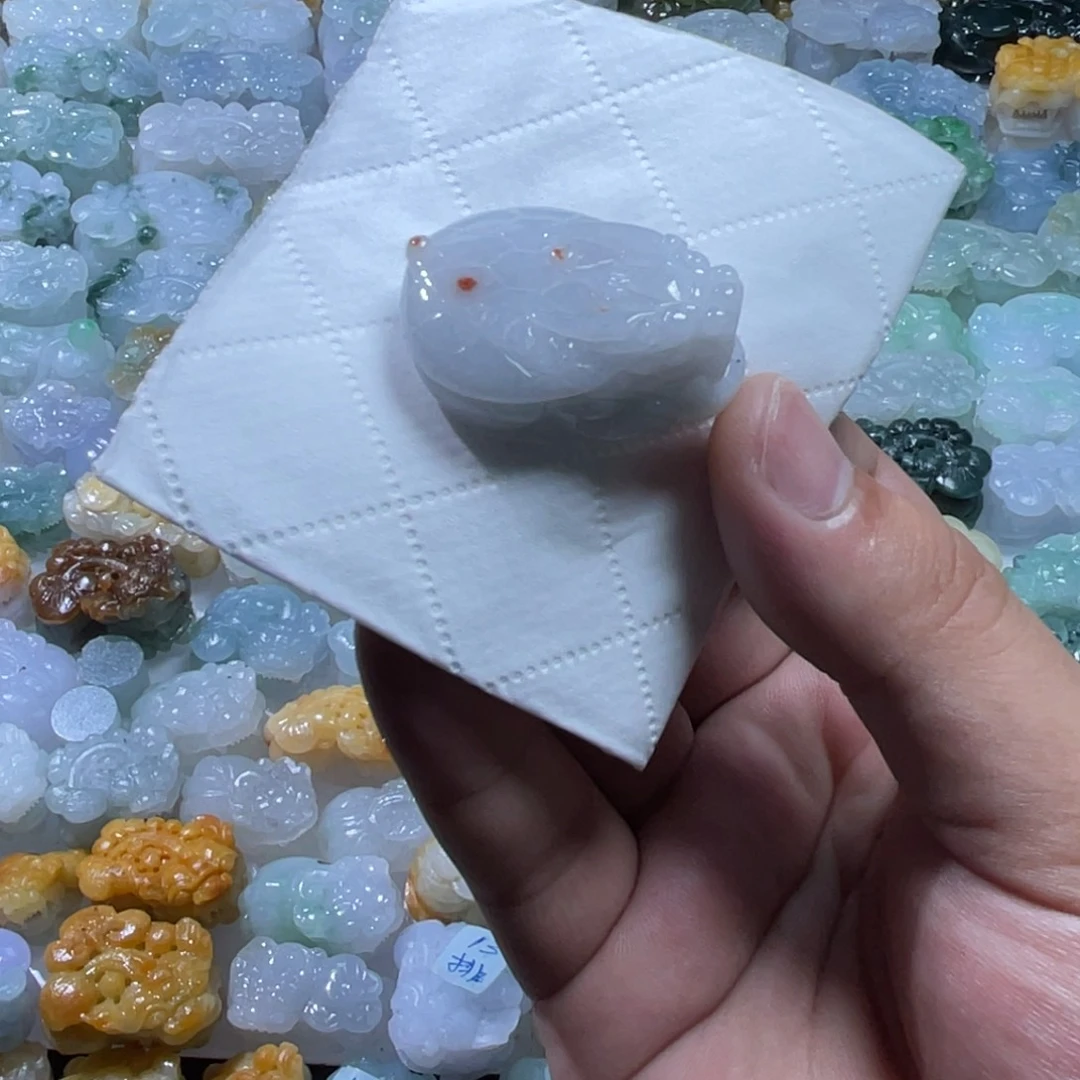 翡翠未镶嵌颈饰天然