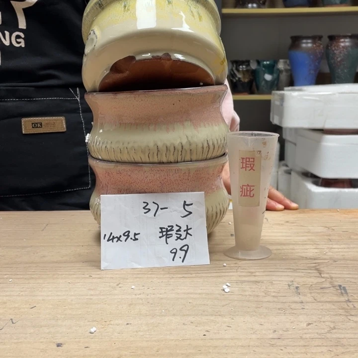 紫砂花盆糖**子多肉花盆微瑕5