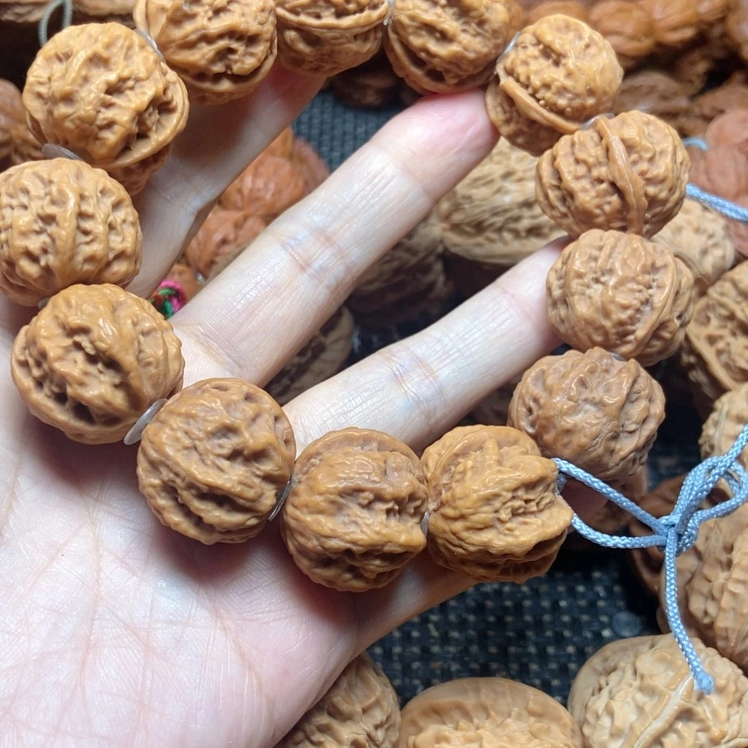 布***斯文玩核桃手串粗筋手串