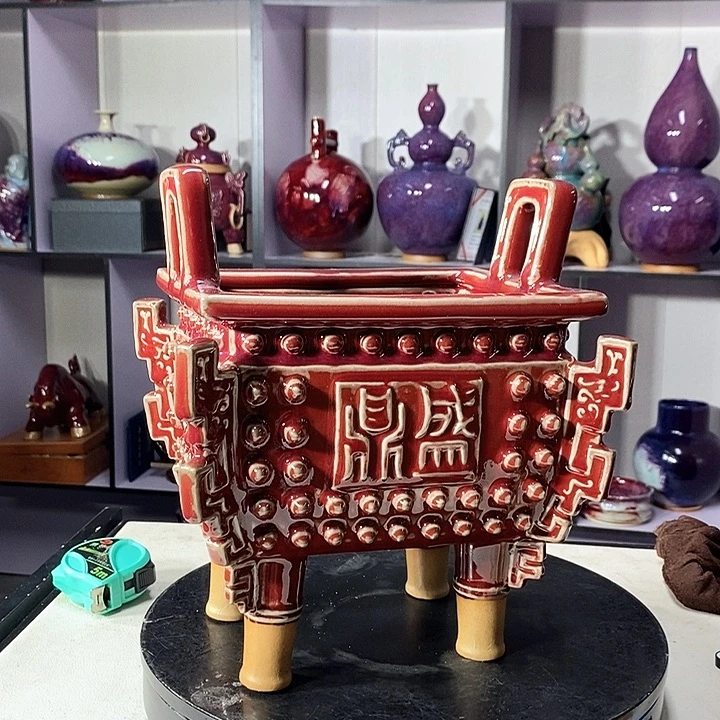 瓷片中国神垕精品钧瓷