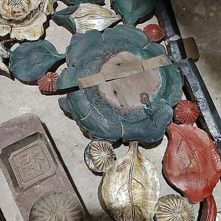 香榧木手工人物木雕花板