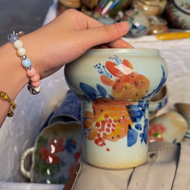 瓷片景德镇陶瓷手工手绘
