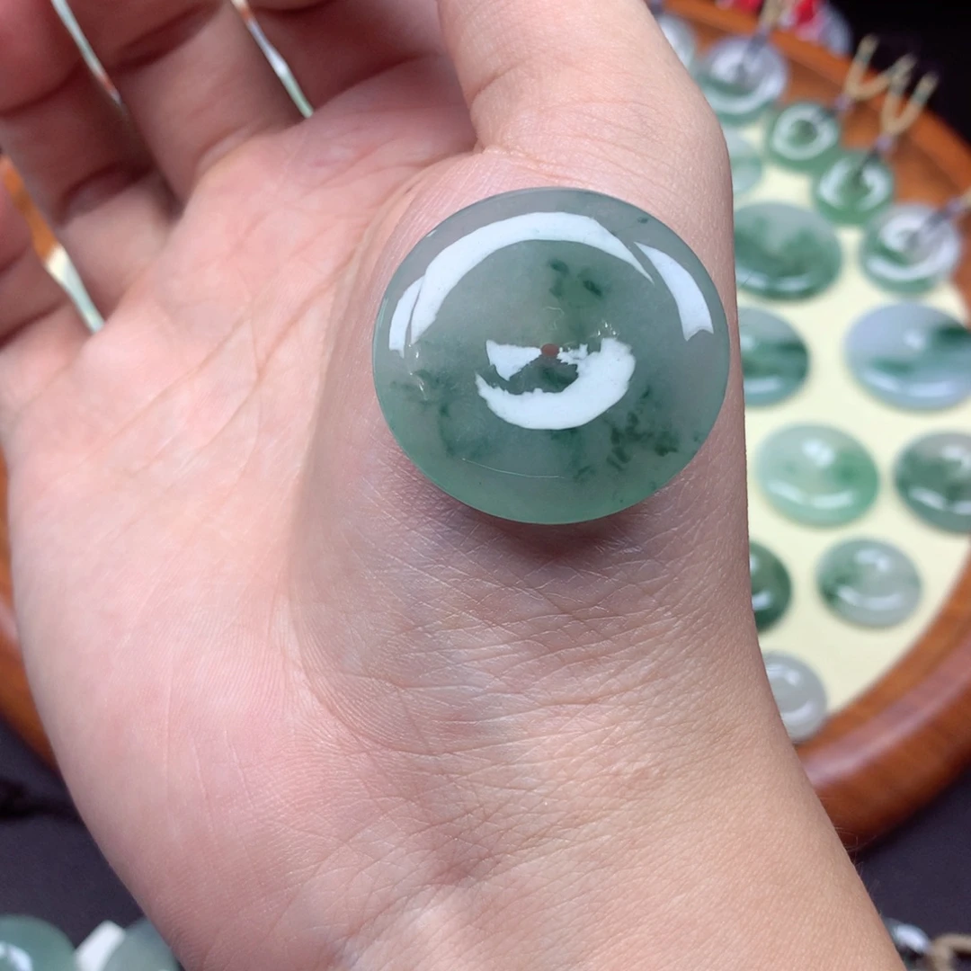 颈饰未镶嵌翡翠吊坠31/5.6mm