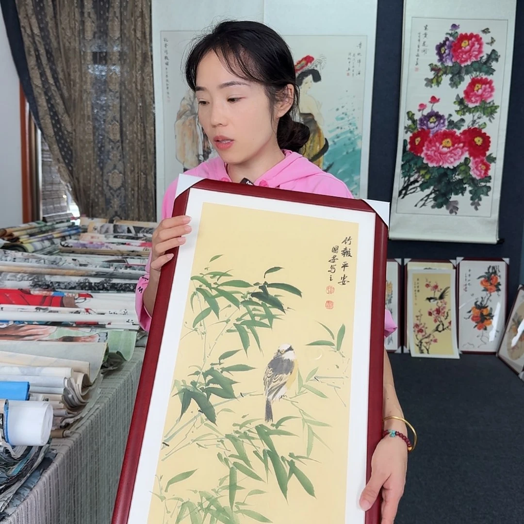 纯手绘的好看作品
