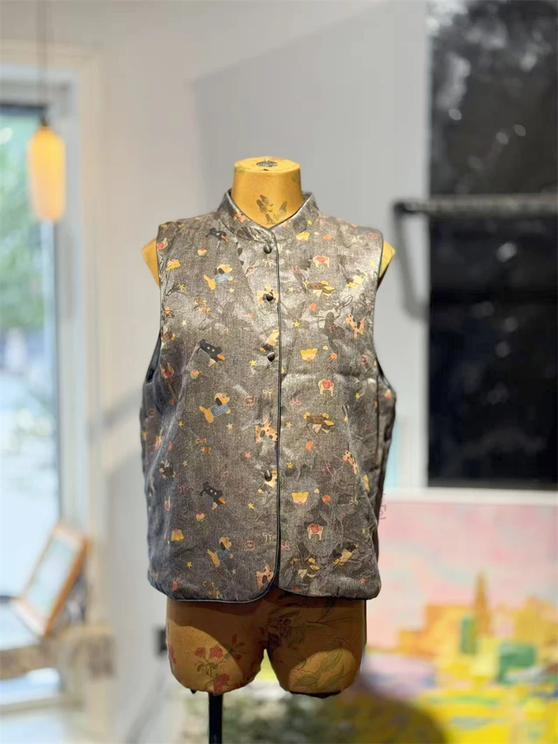 雅儿萱 2025 动物包扣马甲 N