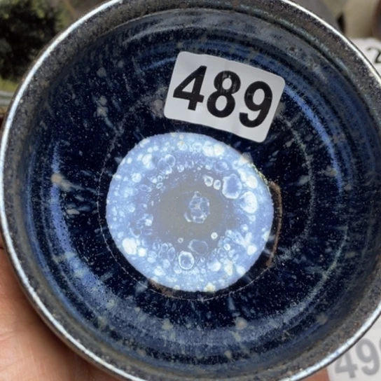 茶盏沐雨茶器柴烧主人杯