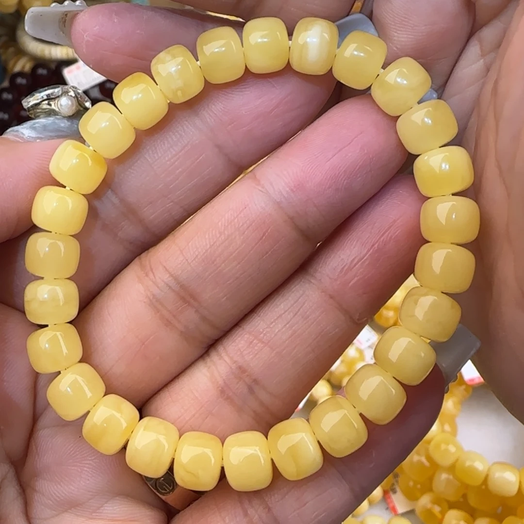 未镶嵌蜜蜡手链老型手串