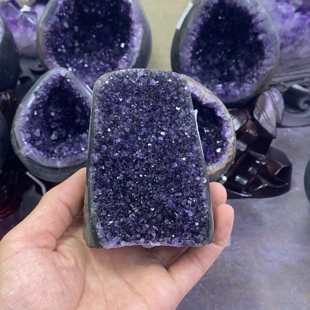 未镶嵌珠宝半成品紫晶027