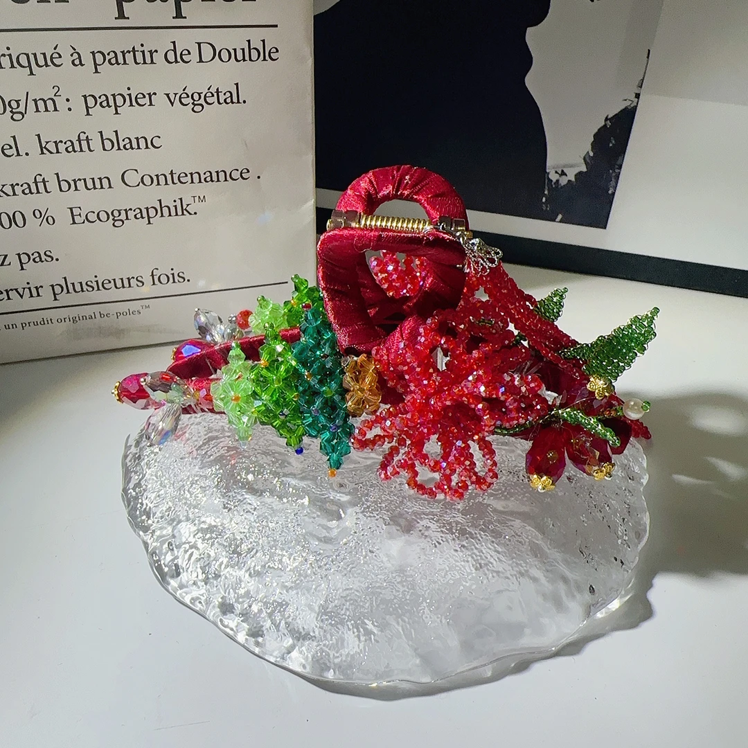 A8544编号紫莹轻奢发饰《大抓夹》