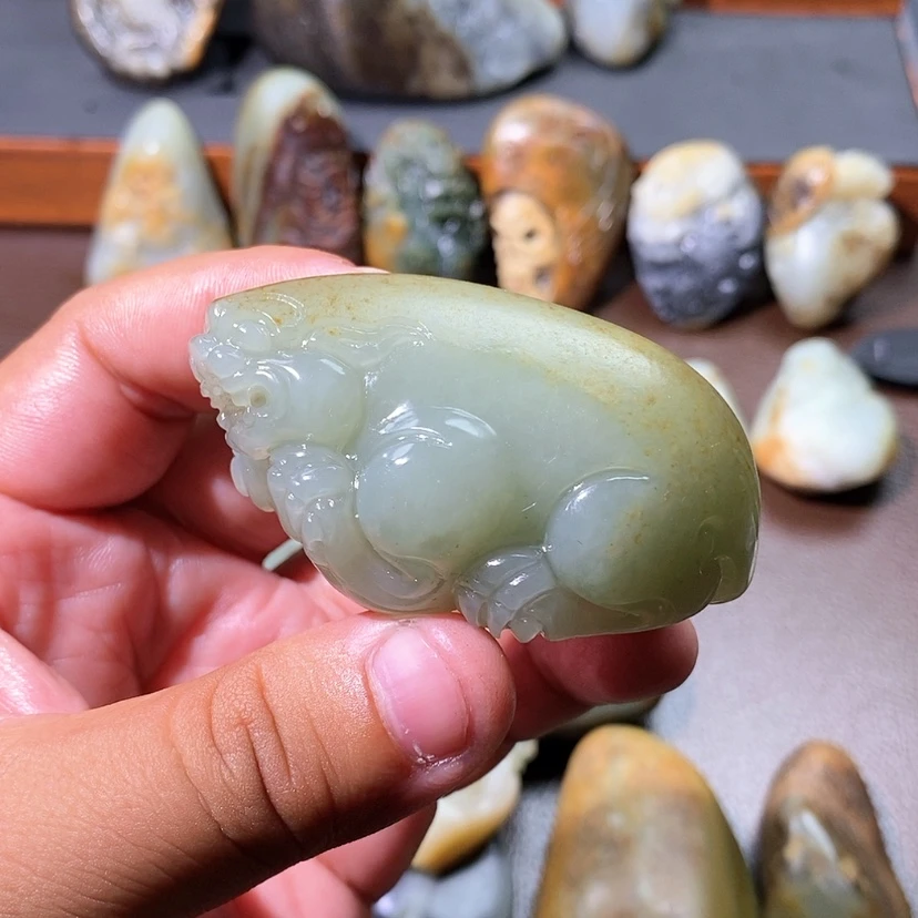 【闪购商品】和田玉未镶嵌颈饰硕*园