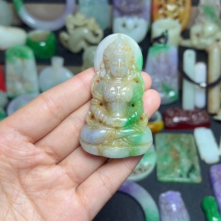 滴血莲花菩提吊坠