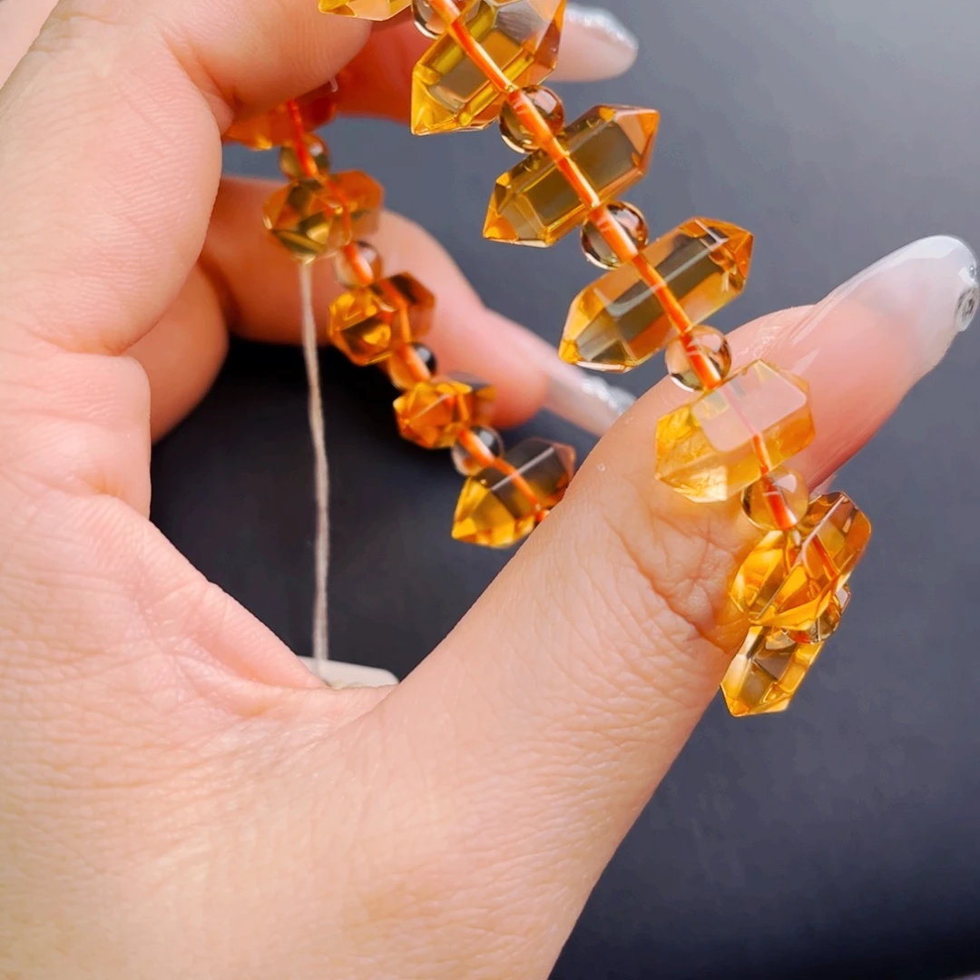 水晶未镶嵌手串天然保真