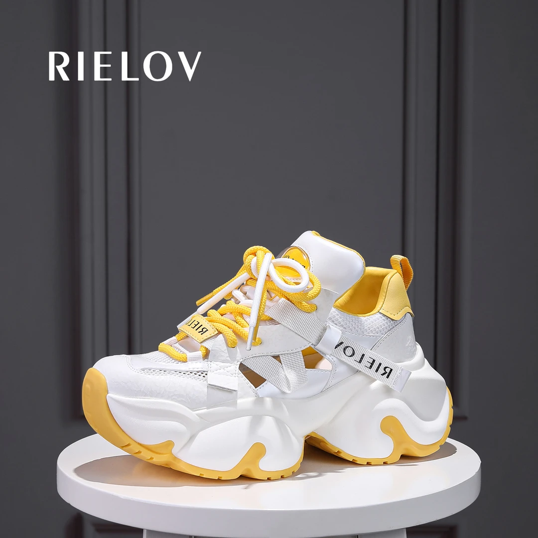 一号店●RIELOV增高7cm时尚潮流百搭女士休闲鞋138-7B