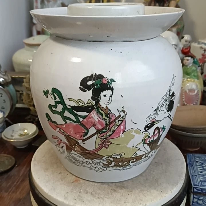 摆件粉彩陶瓷摆件粉彩陶瓷摆件青花陶瓷