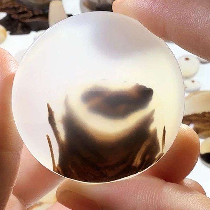 未镶嵌玛瑙/玉髓珠宝半成品