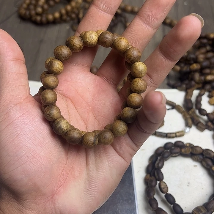 沉香沉香碎屑圆珠5g