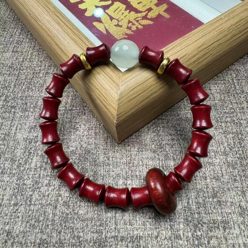 紫檀竹节设计款单圈zitan 1104