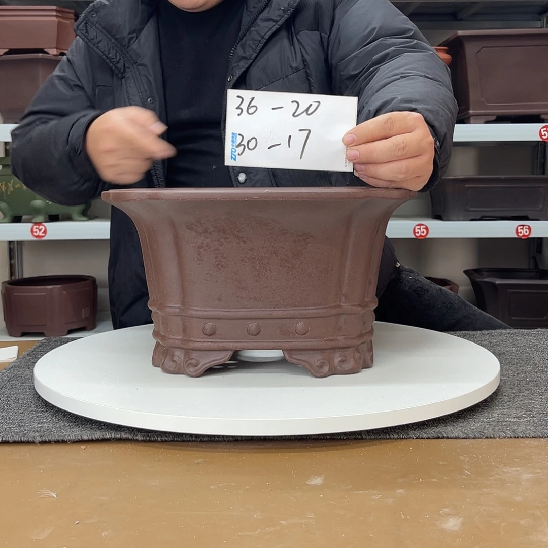 紫砂花盆在上世纪