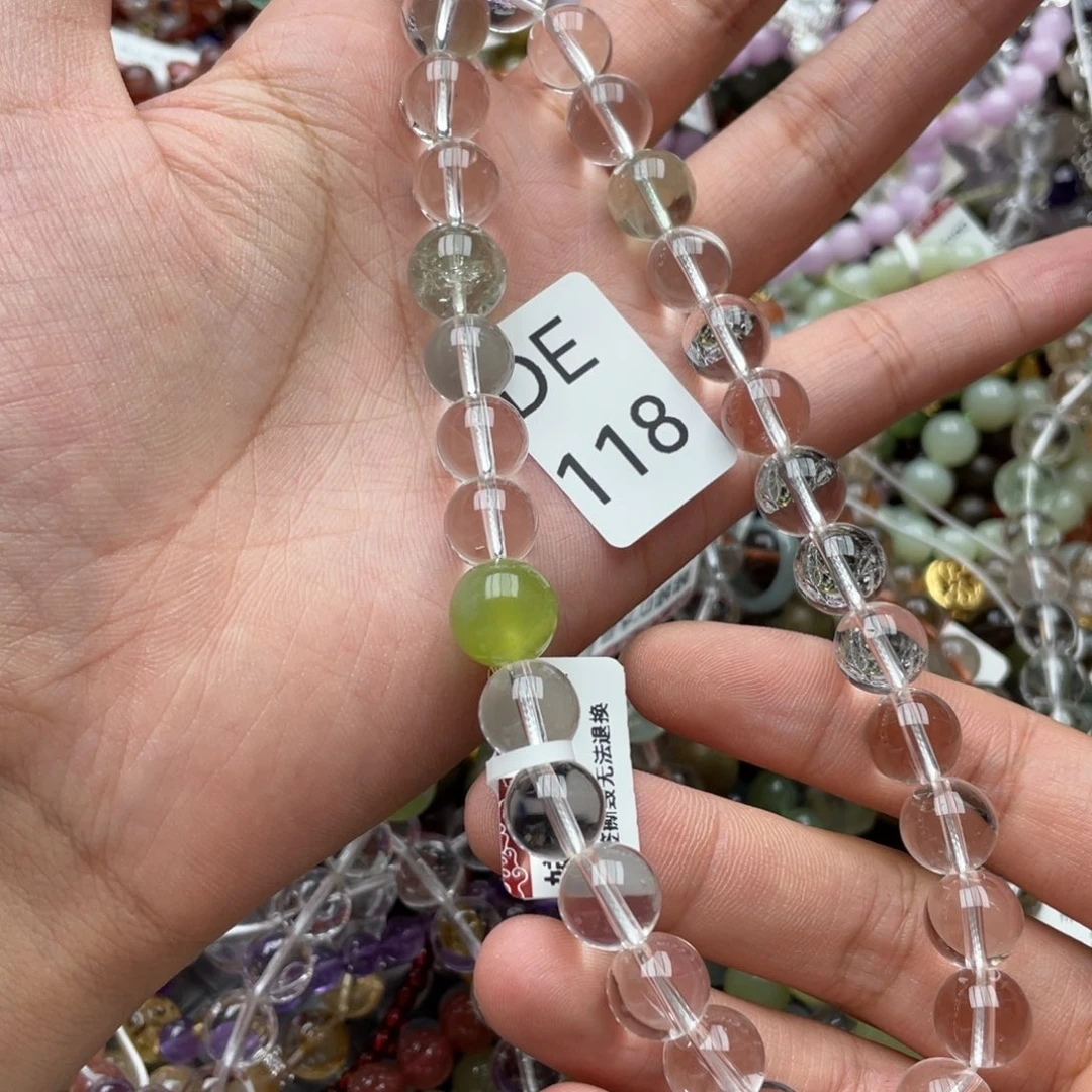 水晶手链未镶嵌多样性