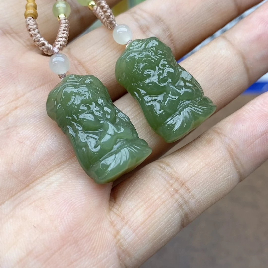 吊坠(不含链)未镶嵌和田玉