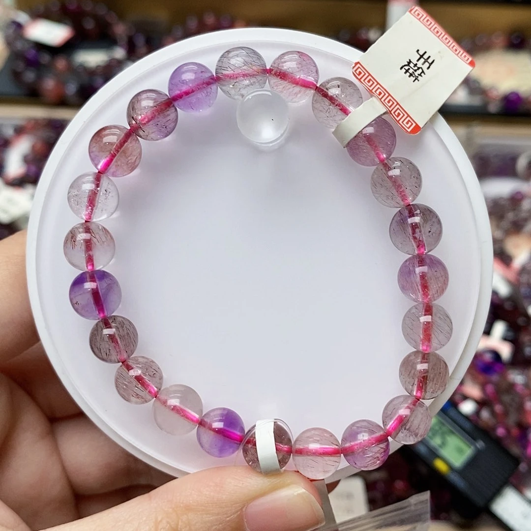 未镶嵌手链水晶T117卡八➕超七